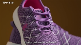 آنباکس کفش پیاده روی زنانه صورتی و بنفش