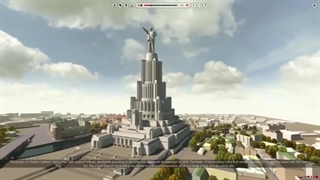 طرح کاخ عظیم شوروی که هرگز ساخته نشد