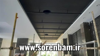 اجرای سقف چوبی و دیوار سبز طبیعی