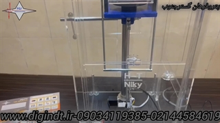 Hardness tester Niky H-T  سختی سنج رنگ پاندولی با واحد پرسوز