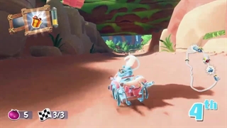 گیم پلی بازی Smurfs Kart