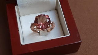 انگشتر الکساندریت زنانه در جواهری بینا