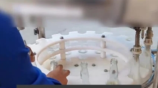 دستگاه پرکن 4 نازل گلاب و آبلیمو شیشه ای | 09152000050