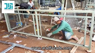 استرچ متال فریم دار نما - شرکت نمای آراد