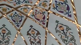 پروژه کاشی کاری مسجد شهرک خرازی تهرا