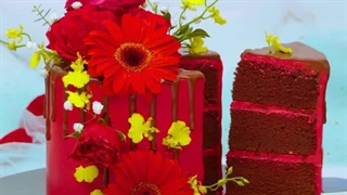 اموزش تزیین کیک با مواد بسیار ساده