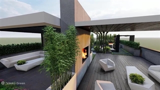 طراحی روف گاردن ( بام سبز ) Flora TLC