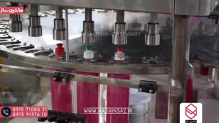 دستگاه پرکن مایع ظرفشویی 6 نازل | ماشین ساز 09157100071