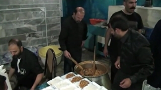 آشپزخانه هیئت تکیه ابوالفضل(ع) ملایر - محرم 1398