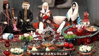 ایده هایی برای چیدمان زیبای سفره هفت سین و عید نوروز ایرانی