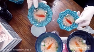 آموزش ساخت حوضچه رزینی سفره هفت سین (قسمت دوم - چسباندن ماهی ترانسفر)