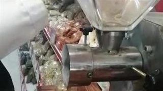 کره گیری از بادام زمینی با دستگاه کره گیری اسوه 09138900047