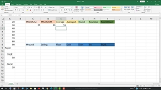 آموزش اکسل از صفر تا صد [درس 36] - توابع میانگین گیری و گرد کردن