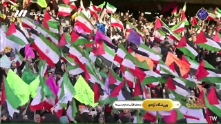 نماهنگ وین الملایین در جشن بزرگ ورزشگاه آزادی - برنامه محفل ۱۴۰۳/۰۱/۰۷