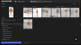 جستجوی هوشمند فیلم AcuSearch در دوربین مداربسته هایک ویژن