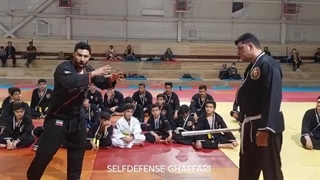 در مقابل حمله با چوب دستی چکار کنیم؟(توضیحات ویدیو را بررسی کنید)