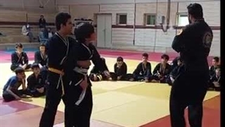 آموزش دفاع شخصی رهایی کمر در دعوا(توضیحات ویدیو را هم بررسی کن)