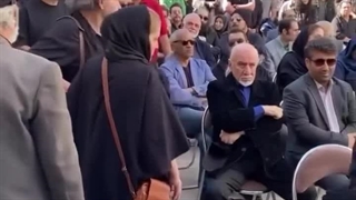 مراسم تشییع پیکر رضا داوودنژاد