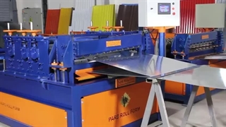 دستگاه رول به شیت - پارس رول فرم 09121007760