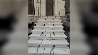 اجرای سنگ مالون سنگ ورقه ای سنگ لاشه آقای رشیدی