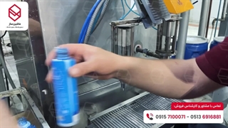 پرکن ۲ نازل مواد شوینده، کرم و مواد غلیظ به صورت نیمه اتوماتیک ساخت ماشین ساز  09157100071