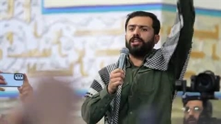 واکنش و خوشحالی زائران رضوی در لحظه موشک باران اسرائیل