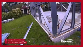 زیرسازی ساندویچ پانل