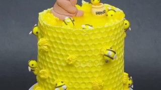 آموزش تزیین کیک سری 394