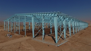 پروژه سوله صنعتی در ایران  - مدرن پانل  - طراحی و اجرای انواع سوله ها با ساندویچ پانل