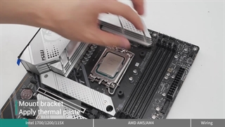 طریقه نصب پایه های فن AMD و INTEL برند دیپ کول