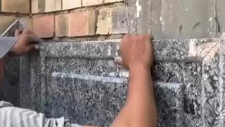 اجرای سنگ گرانیت نما