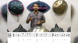 آموزش هنگدرام به زبان ساده قسمت بیست و دوم /قطعه مرغ سحر از استاد شجریان