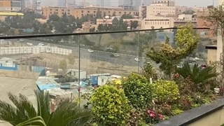 هندریل شیشه ای با شیشه لمینت