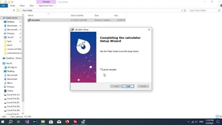 آموزش نصب برنامه ماشین حساب