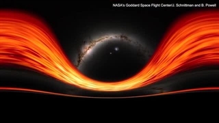 شبیه سازی سقوط در یک ابر سیاه چاله توسط ناسا