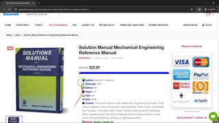 Solution Manual Mechanical Engineering Reference Manual