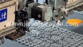 دستگاه گلدوزی چها کله با پولک دوبل و قیطان LEJIA-904