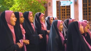 سرود دختران رحمانی - میلاد حضرت معصومه(س) - کانون فرهنگی هنری مسجد رحمانی لیفت ابرو