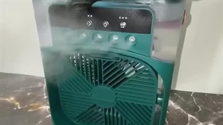 پنکه رومیزی با قابلیت مه پاش، خرید از طریق فروشگاه ایران بابا