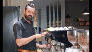 اموزش باریستا پارت(45)آموزش نحوه استفاده و شناخت قطعات دستگاه اسپرسو ساز