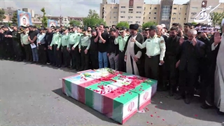 مراسم تشییع شهدای پلیس پایتخت سه مامور کلانتری نارمک پلیس پیشگیری تهران بزرگ ستاد فاتب