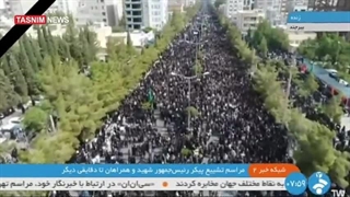 حماسه مردم بیرجند در تشییع پیکر سیدالشهدای خدمت