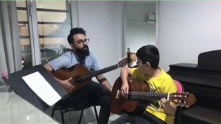 آموزش گیتار - آموزشگاه موسیقی ویولا (رایگان - جلسه چهارم )