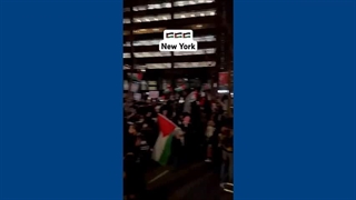 رالی روز زن فلسطینی طرفدار شهر نیویورک !!