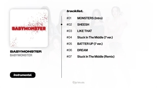 آهنگ SHEESH از BABYMONSTER ورژن بیکلام