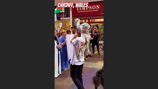 دانشجویان معترض کاردیف خواستار عدالت برای غزه هستند !!