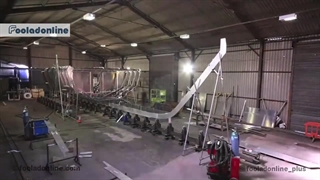 مراحل 6 ماهه ساخت کشتی با ورق دریایی در یک دقیقه - فولاد آنلاین