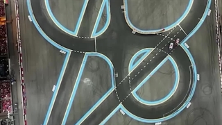 دریفت در متفاوت ترین منظره