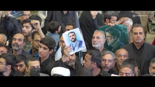 گزارش انگلیسی نماز و تشییع شهید خدمت آیت الله دکتر رئیسی و همراهان