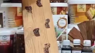 اجرای رنگ ماهگونی بر روی ترموود